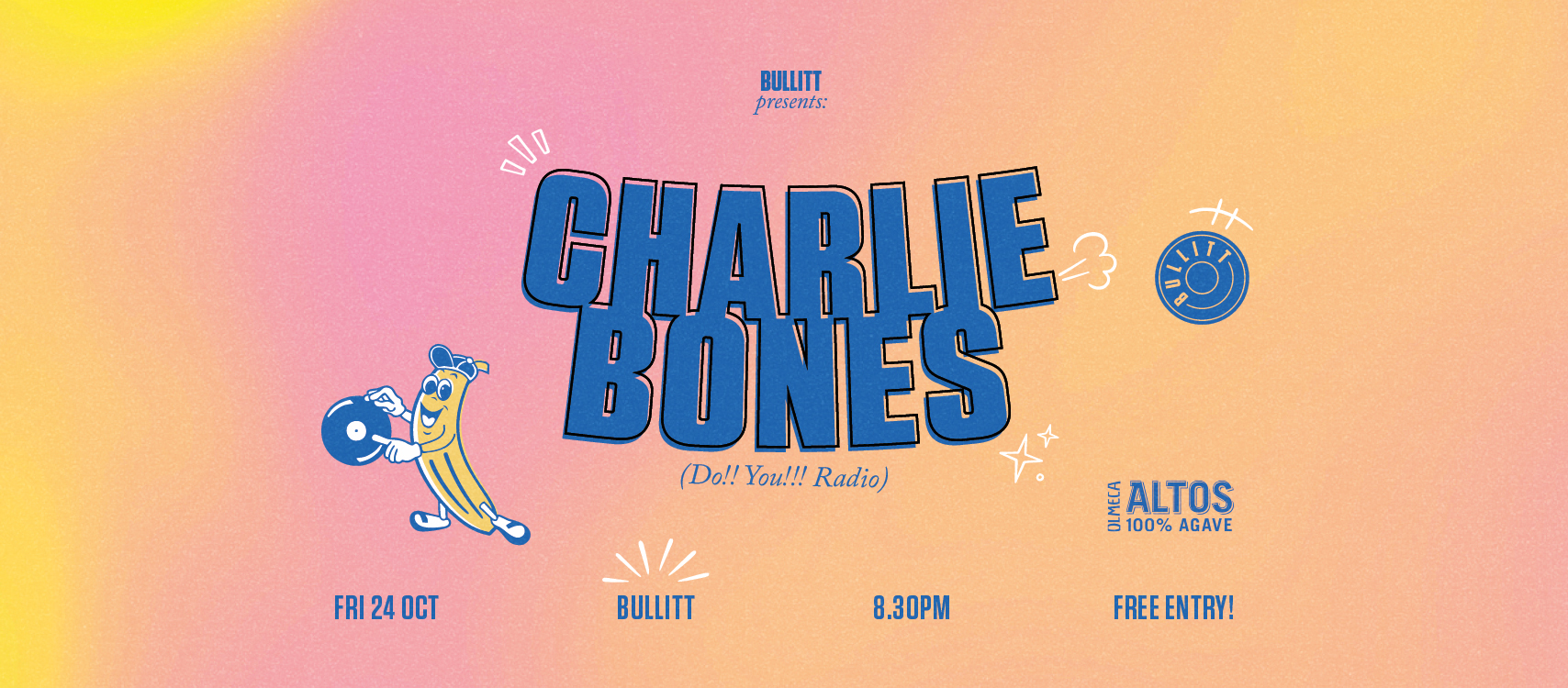 Charlie Rattlebones Bullitt Presents: Charlie Bones | Bullitt